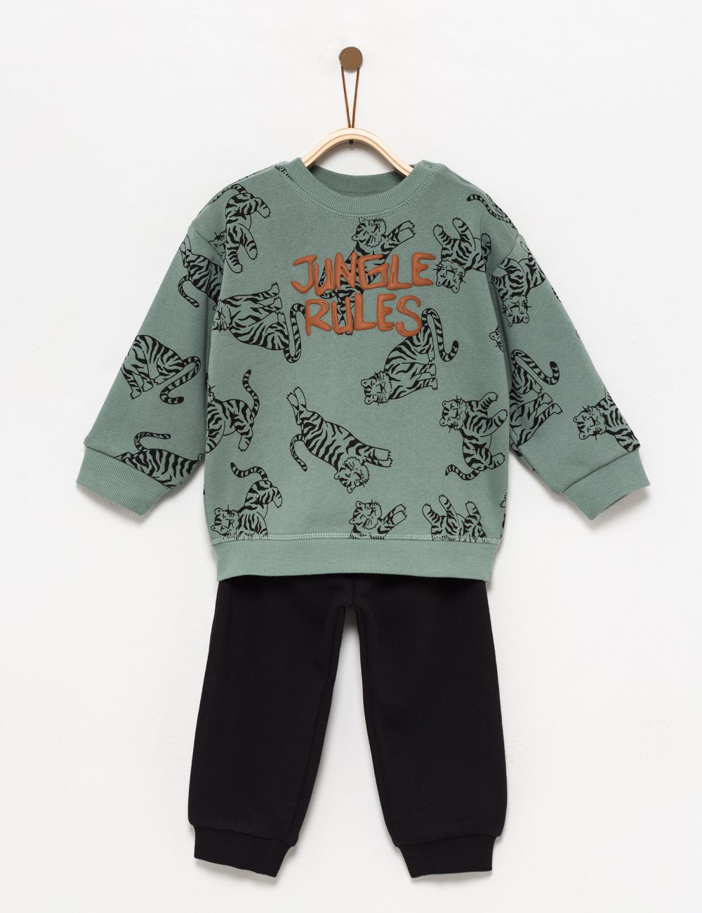 חליפת גן פוטר נמרים 6M-4Y