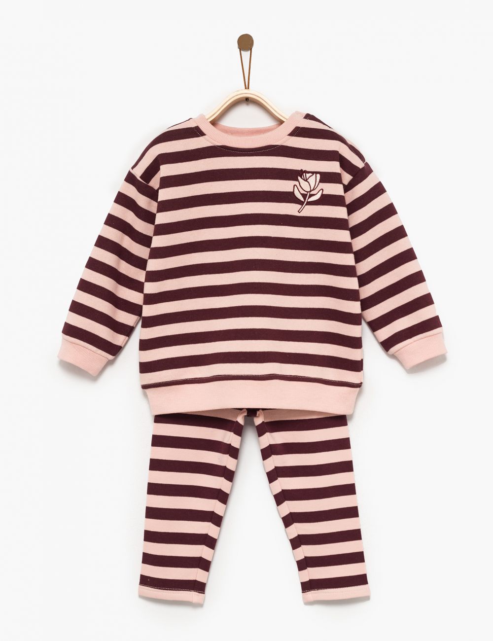 חליפת גן פוטר פסים 6M-4Y