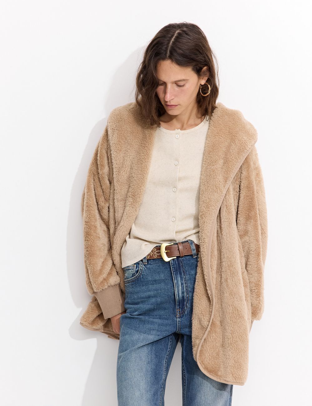 סווטשירט פרוותי אוברסייז