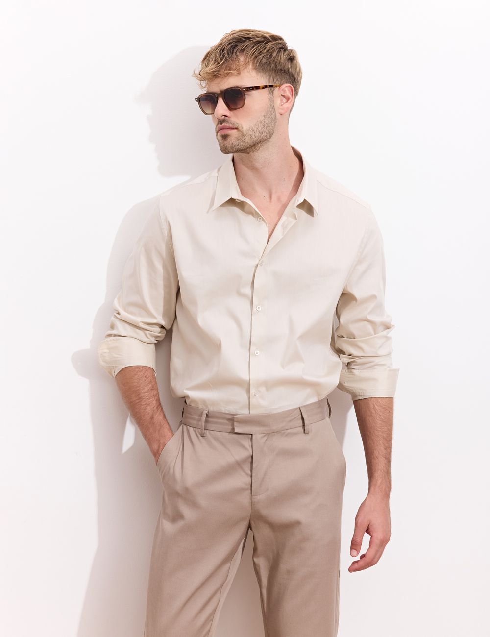 חולצת מכופתרת SUPER SLIM