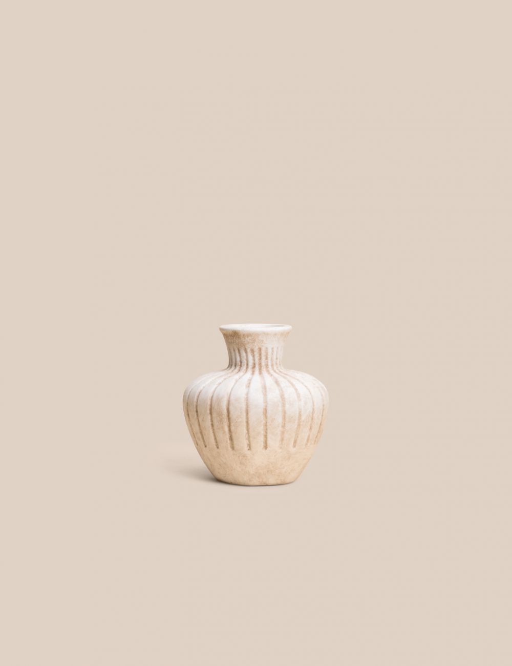 אגרטל טרקוטה עגול 16X17CM