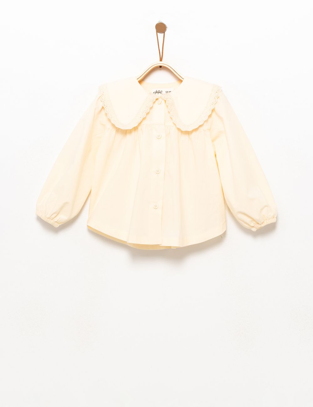 חולצה מכופתרת עם צווארון