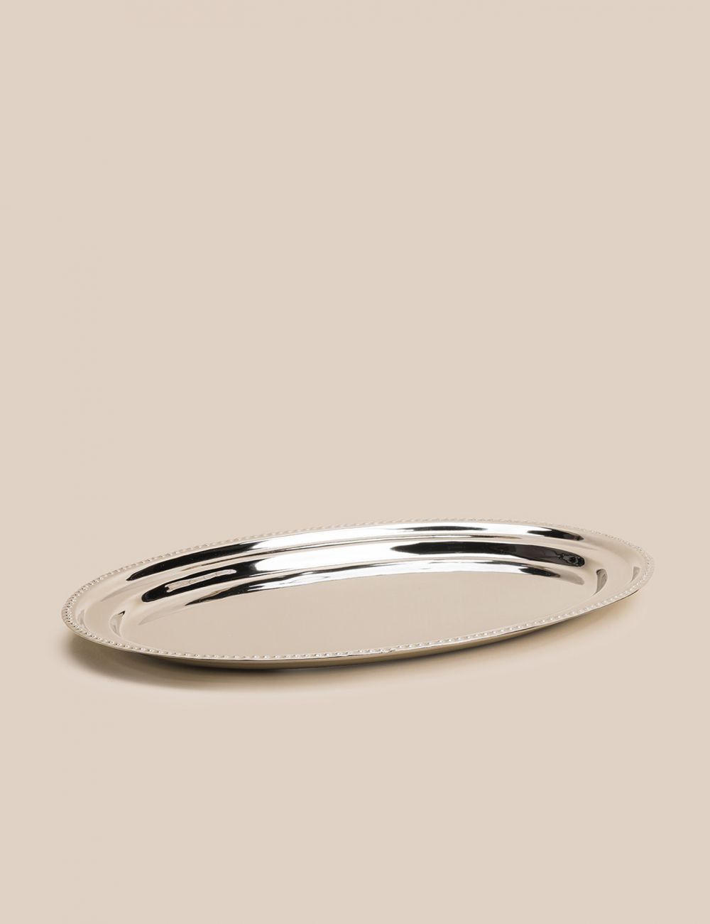 מגש בצבע כסף 27CM