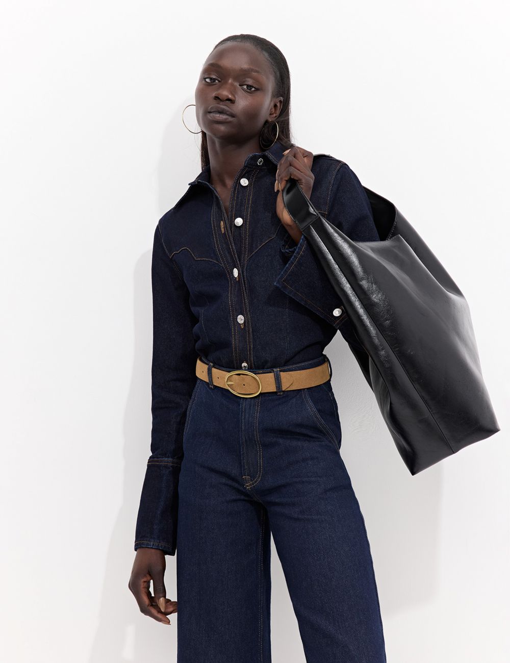 חולצת ג׳ינס WESTERN