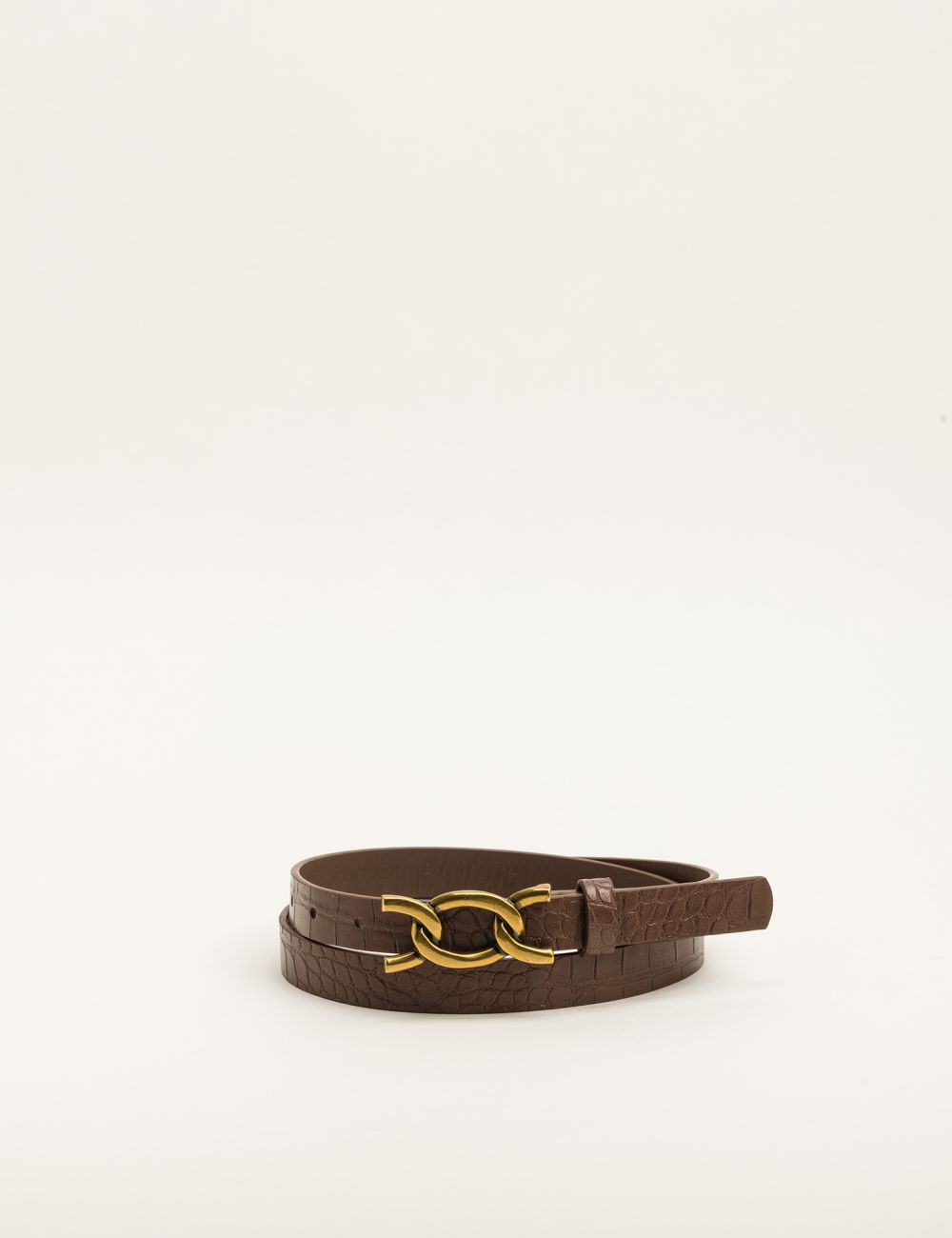 חגורה עם אבזם זהב