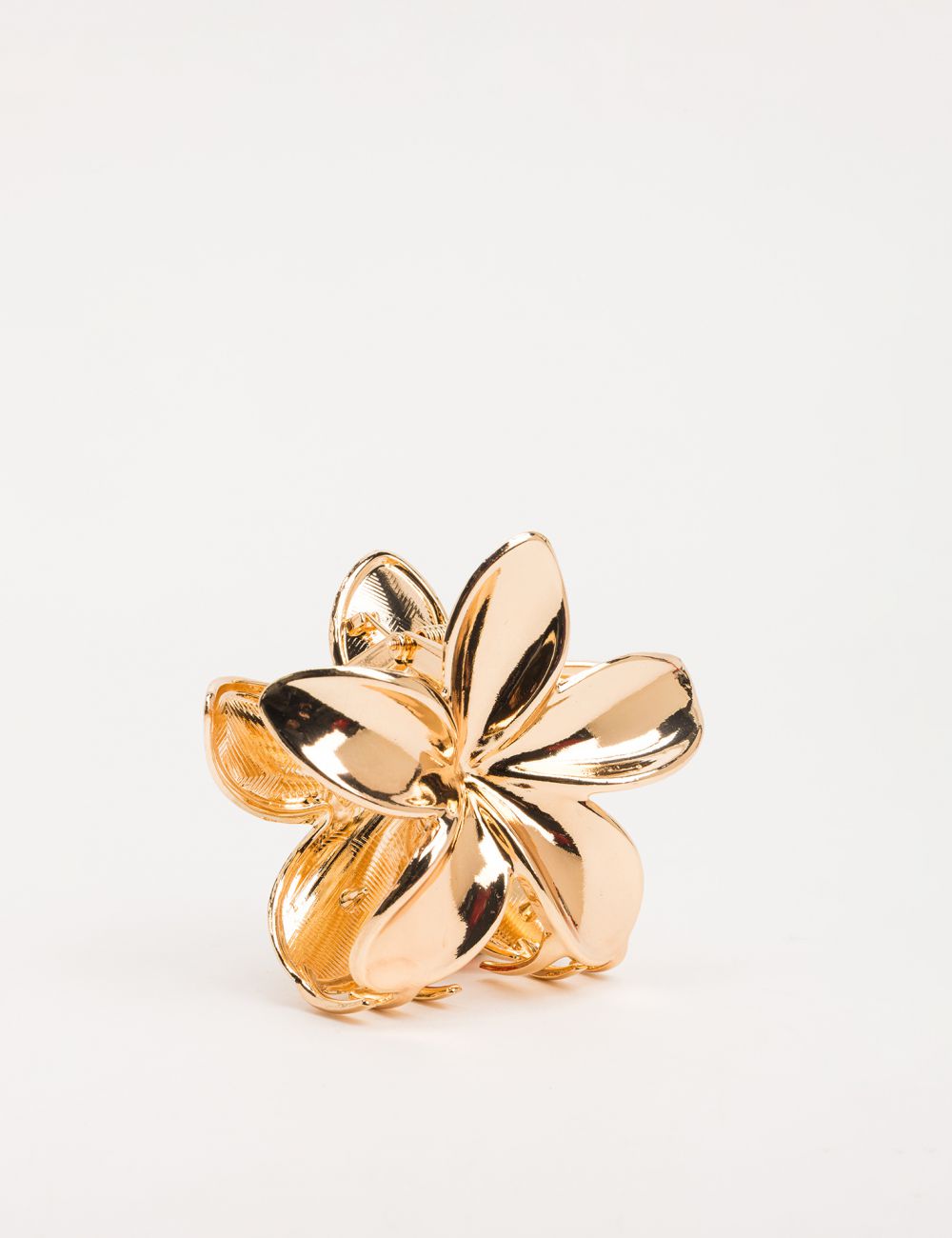 קליפס לשיער פרח זהב