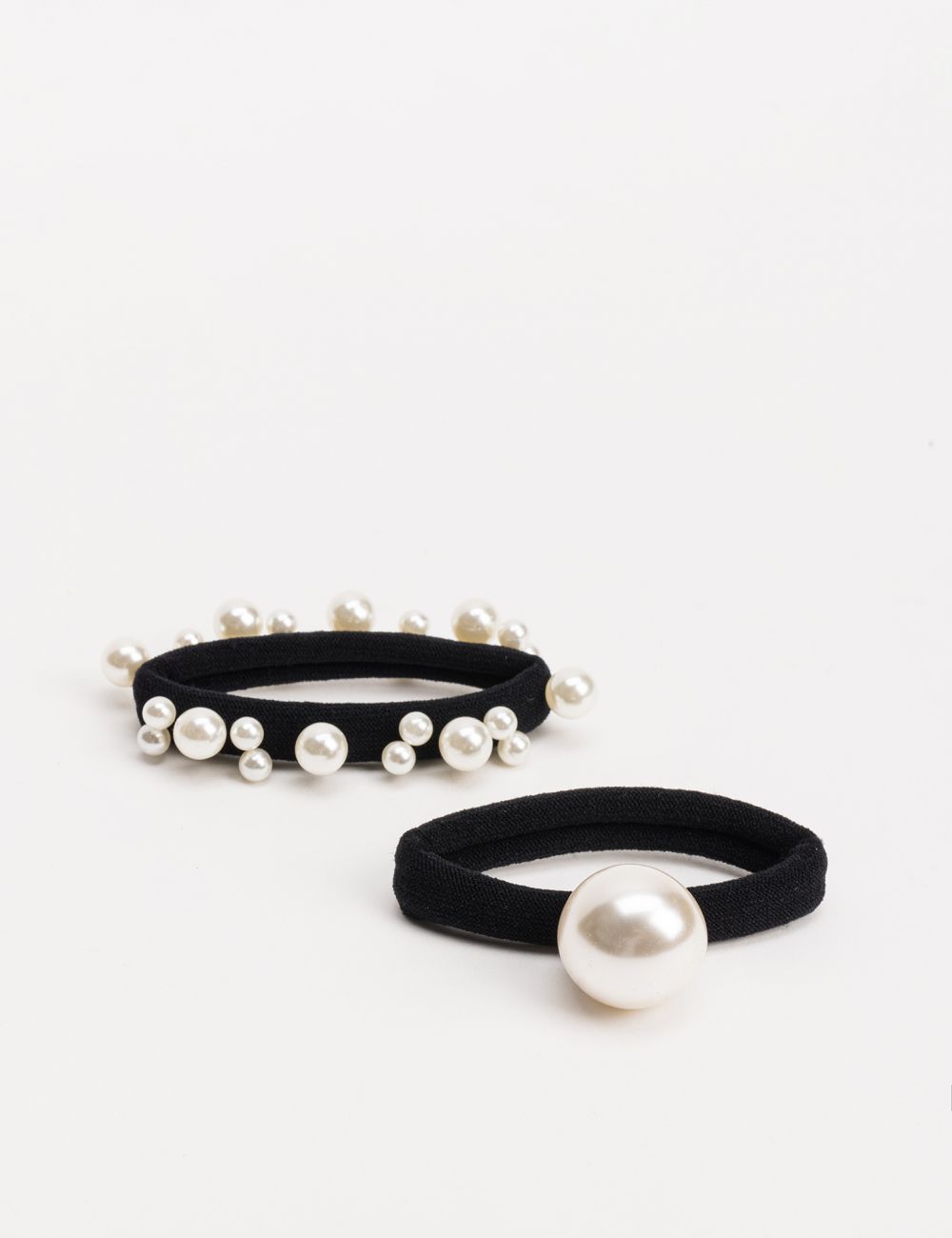 סט 2 גומיות פנינים לשיער