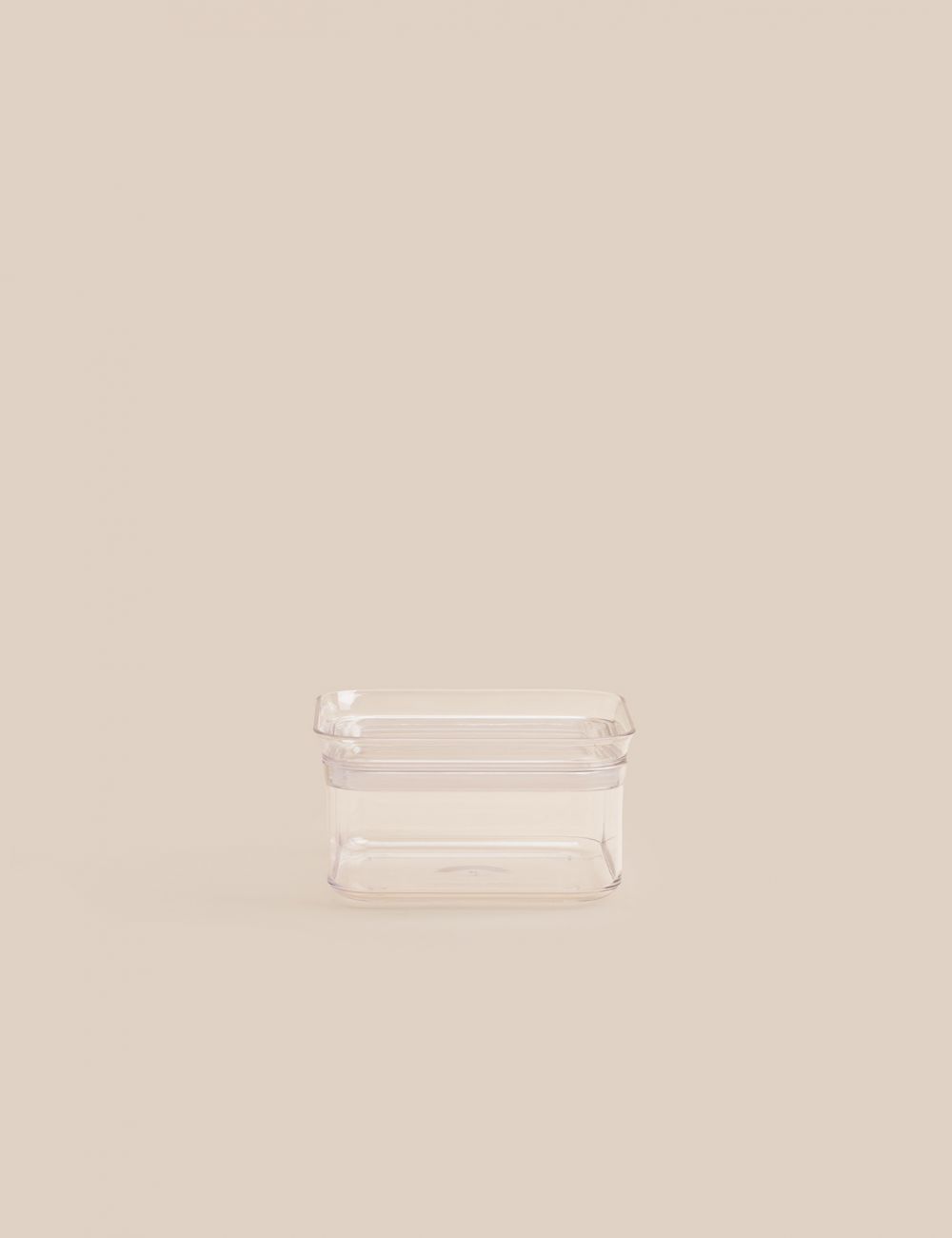 קופסת אחסון מרובעת 1.2 ליטר