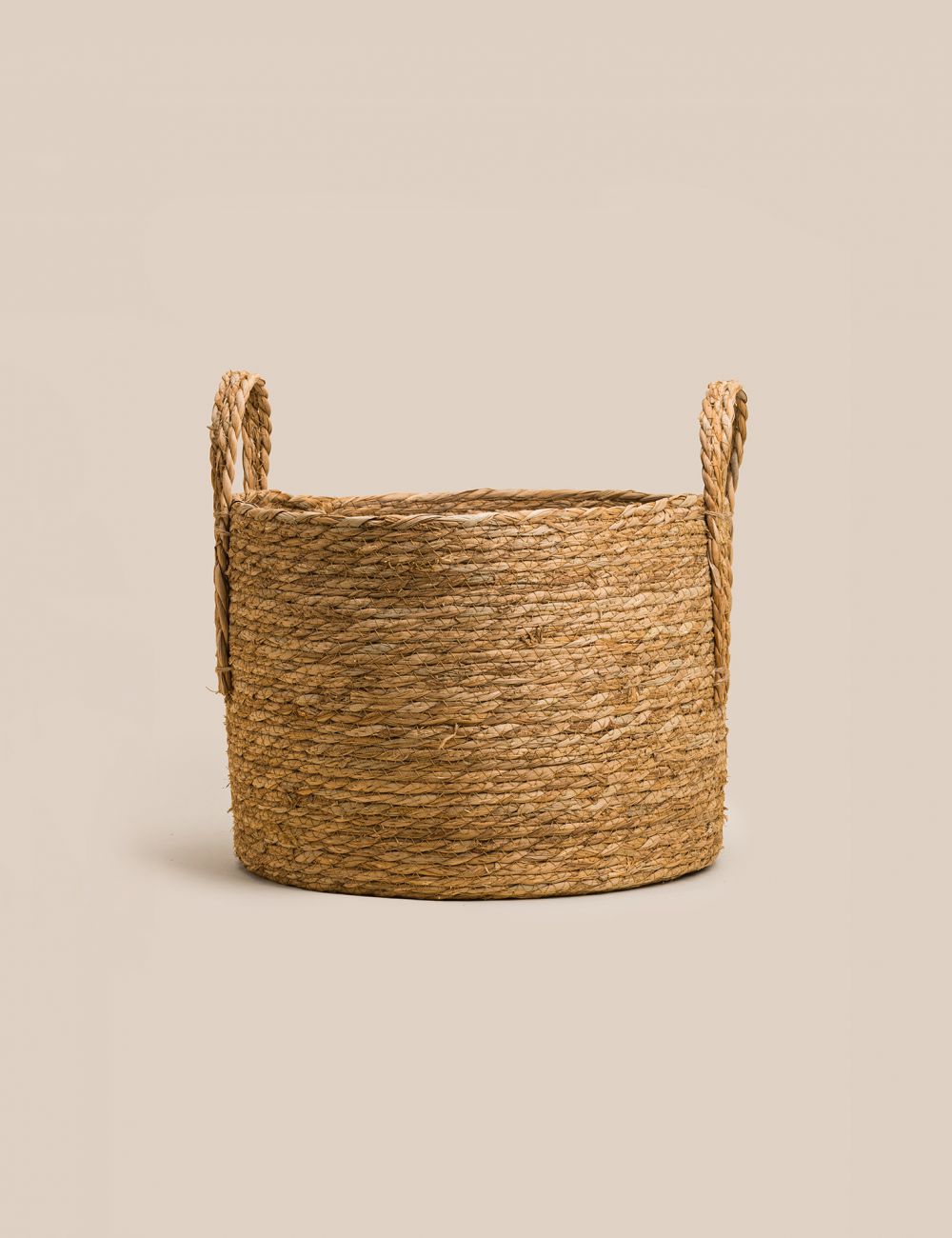 סל קש עם ידיות 40X40X31CM