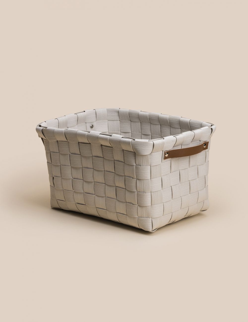 סל קלוע מפלסטיק 35X26X20CM