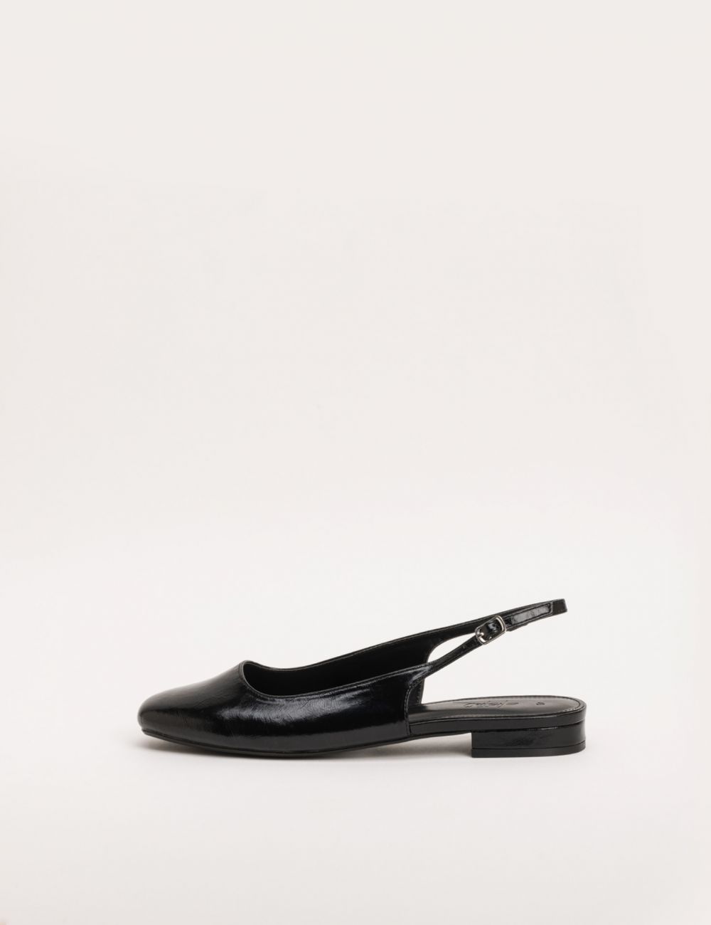 נעלי SLINGBACK שטוחות עם אבזם