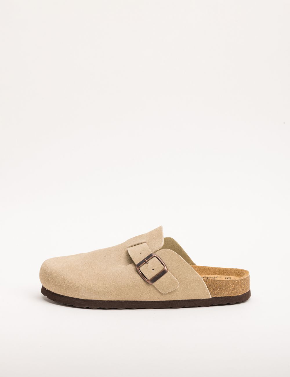 כפכף חצי פתוח מעור