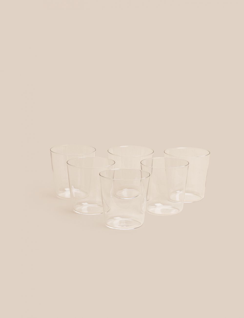 סט 6 כוסות דקות קלאסיות 490ML