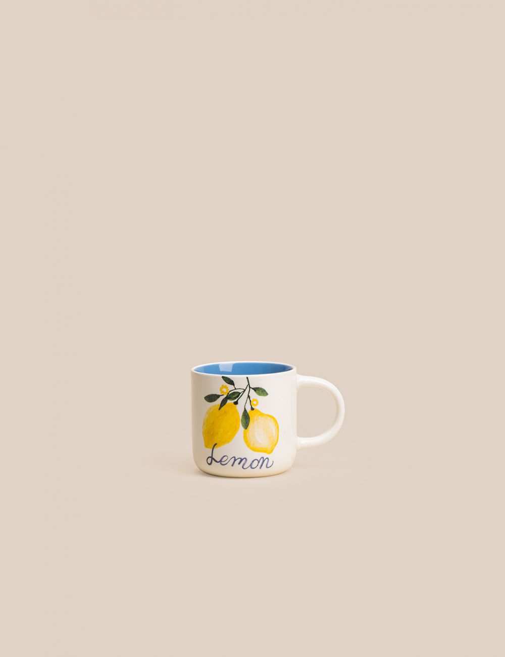 ספל שתיה חמה כיתוב לימון 400ML
