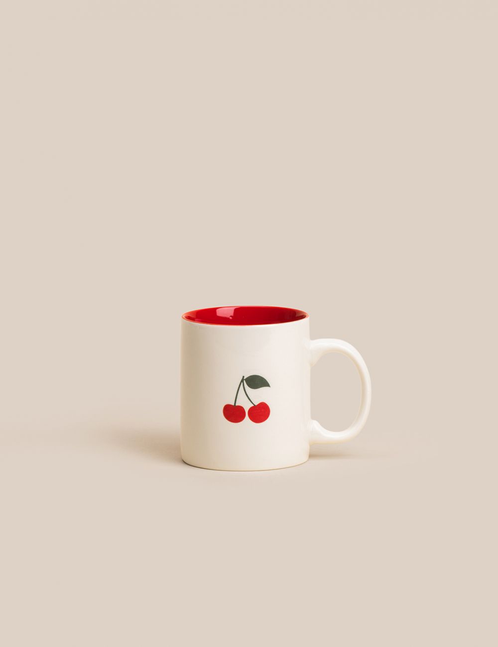 ספל שתיה חמה דובדבן 340ML