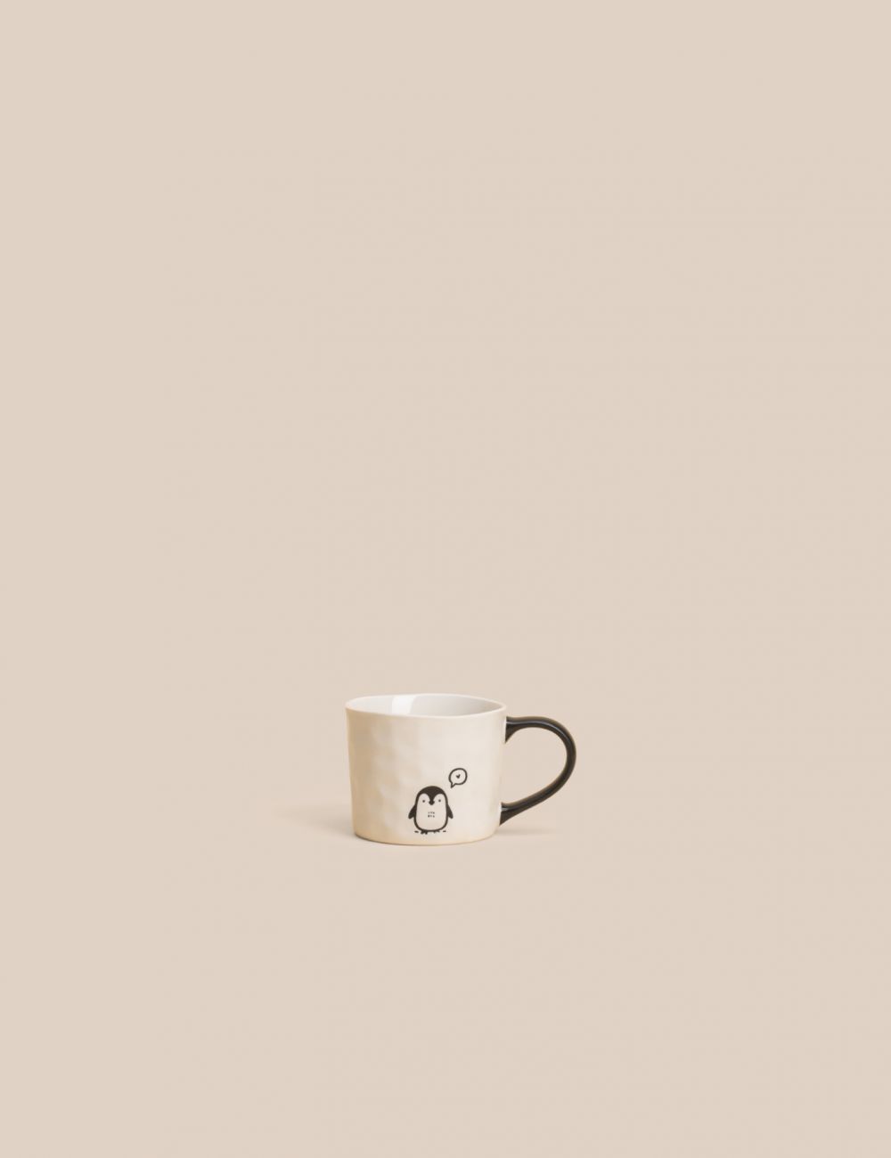 ספל שתיה חמה פינגויין 380ML