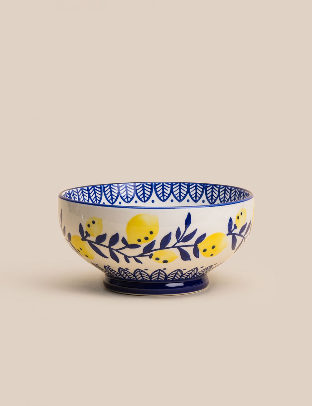 קערת הגשה לימונים אתני 26.5CM