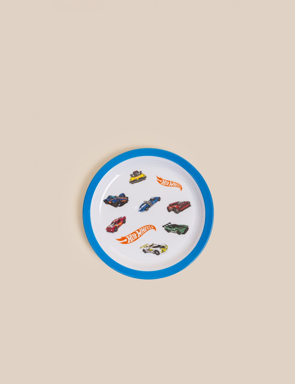 צלחת מלמין 21CM  HOT WHEELS