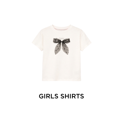 חולצות לילדות קנו עכשיו