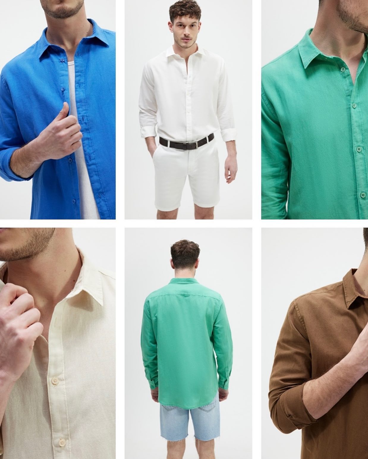 Choose Your Color | New Collection חולצות פשתן לגברים במגוון צבעים נחתו בחנויות ובאתר #CastroFashion, בוא לבחור את האחת שלך.