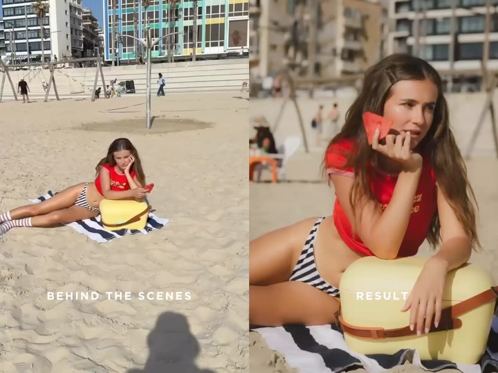 Some bts moments with @maya_aviram